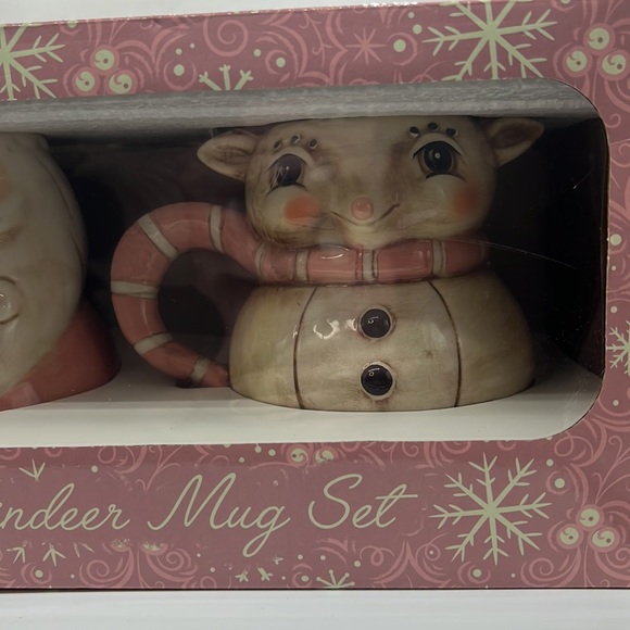 Johanna Parker Santa & REINDEER mug set - Picture 2 of 3